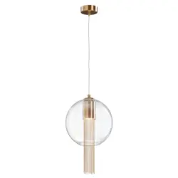 Pendelleuchte Flusso Bronzefarben max. 12 Watt