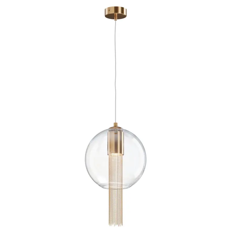 Pendelleuchte Flusso Bronzefarben max. 12 Watt