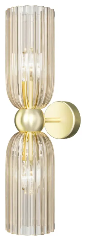 Wandleuchte Antic Goldfarben max. 40 Watt Wandlampe