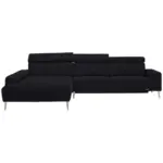 XXXLutz Lauterach - Ihr M&ouml;belhaus bei Bregenz Ecksofa in Webstoff Anthrazit 205/308 cm