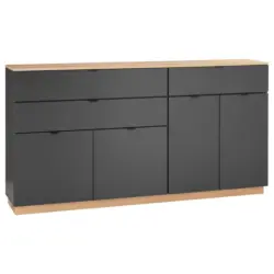 Sideboard 191cm Vince Anthrazit/Evoke Oak Dekor