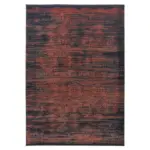 M&ouml;belix Webteppich Rio Kupferfarben 63x130 cm