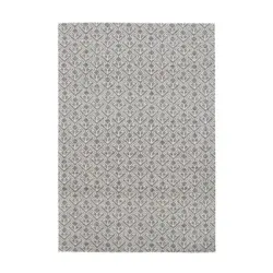 Outdoorteppich 120/170 cm Yoga Creme, Grau