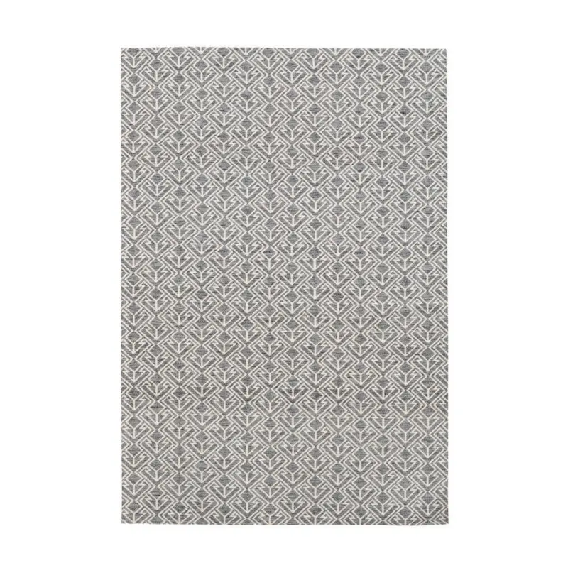 Outdoorteppich 120/170 cm Yoga Creme, Grau