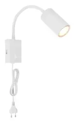 Wandstrahler Witmo 2 Wei&szlig; max. 25 Watt