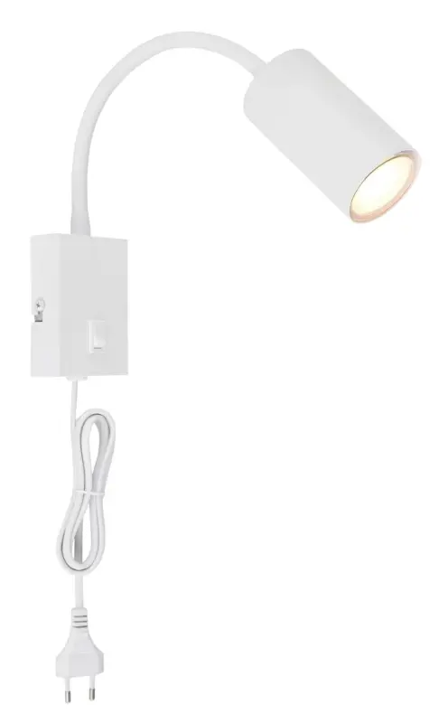 Wandstrahler Witmo 2 Wei&szlig; max. 25 Watt