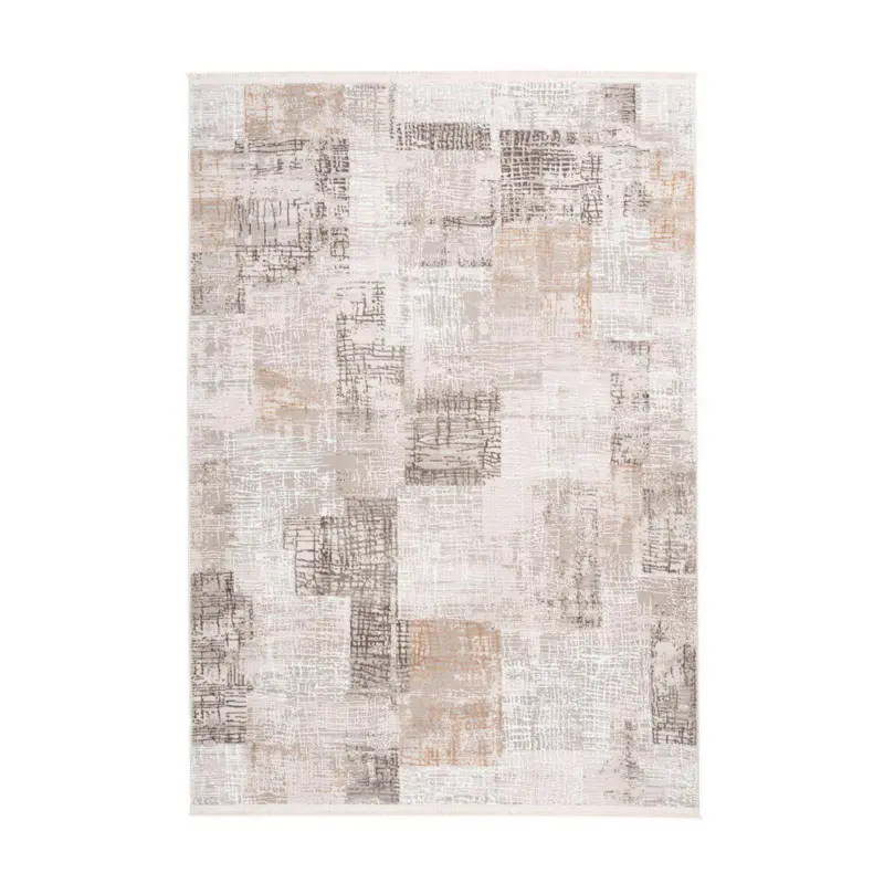 Vintage-Teppich 80/150 cm Akropolis Grau, Silberfarben