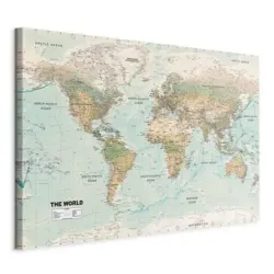 LEINWANDBILD Beige Mintgr&uuml;n B: 120 cm