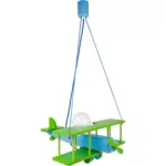 XXXLutz Lauterach - Ihr M&ouml;belhaus bei Bregenz Kinderh&auml;ngeleuchte Flugzeug 42/45/75 cm