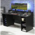 XXXLutz Lauterach - Ihr M&ouml;belhaus bei Bregenz Gamingtisch 160/72/91 cm Schwarz