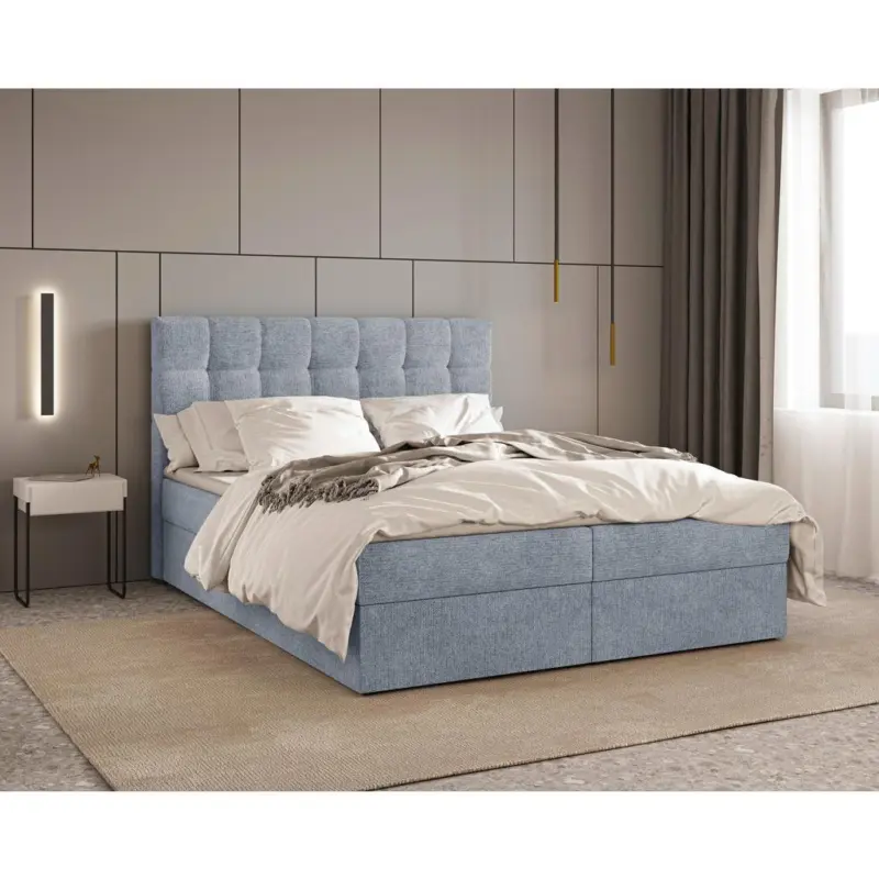 BOXBETT Oslo Blau 160x200cm