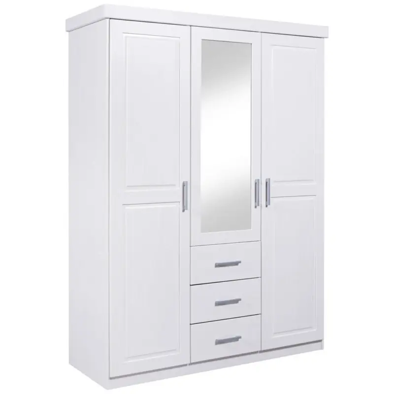 Kleiderschrank in Wei&szlig;