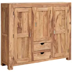 Highboard Wolf M&ouml;bel, 140/120/40 cm, 2 Schublade(n)