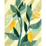 M&ouml;belix VLIESTAPETE LEMON FRESH