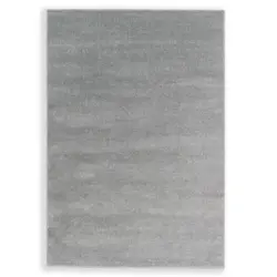 Hochflorteppich 200/290 cm Pure Silberfarben