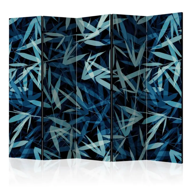 PARAVENT Blau Mintgr&uuml;n B: 225 cm