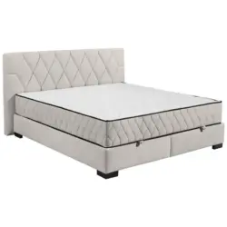 Boxbett 180/200 cm in Beige