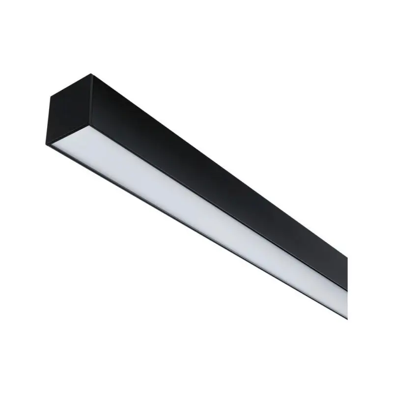 SCHIENENSYSTEM-STABLEUCHTE Linion Schwarz L: 100 cm