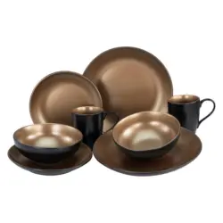 Kombiservice Glamour Gold 8-teilig