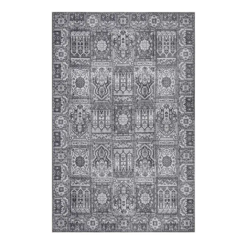 Flachwebeteppich 130/190 cm Fresh Bachtiar Grau