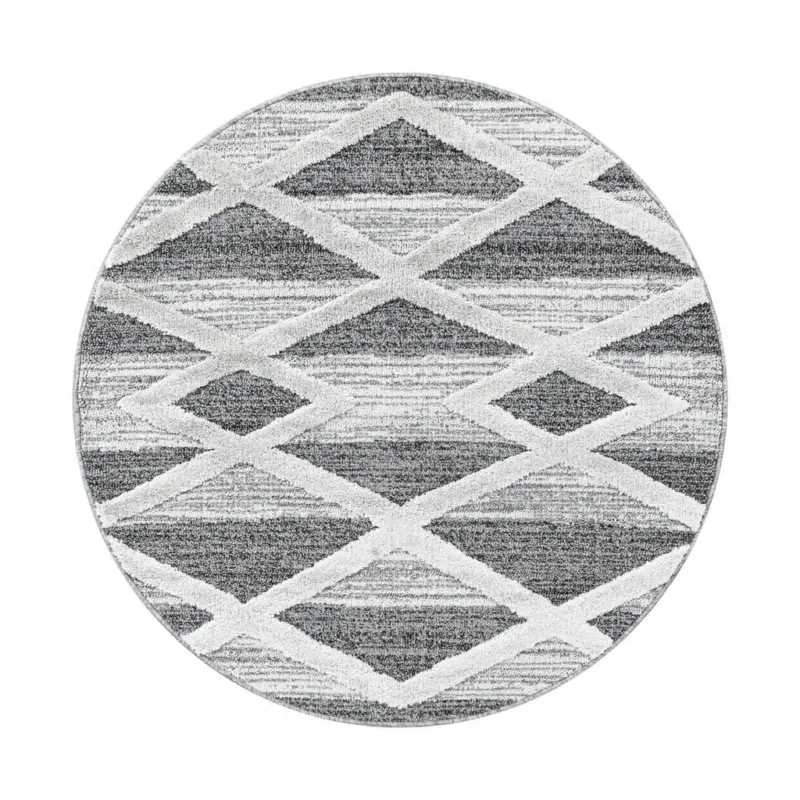 Webteppich 160 cm Pisa 4709 grau Grau