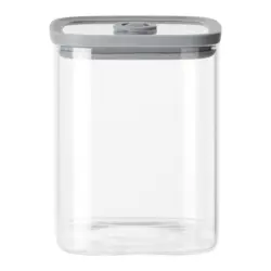 Vorratsglas Selina Grau/Klar ca. 1L