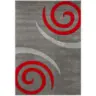 Webteppich 80/150 cm Cascada Plus Rot