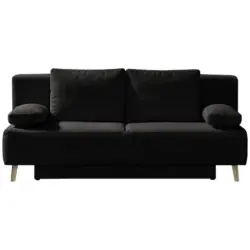 Schlafsofa Spicy in Cord Anthrazit, Grau