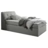 Boxspringbett 120/200 cm in Silberfarben