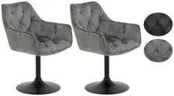 Stuhl-Set Stuhl-Set (2-teilig) in Grau