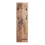 M&ouml;belix GARDEROBENPANEEL Naturfarben/Schwarz B: 35cm