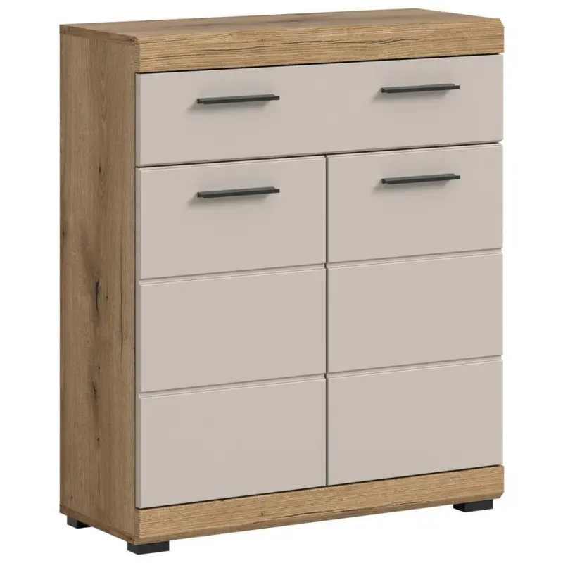 Midischrank Scout Kaschmir/Naturfarben B: 74 cm