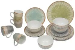 Kombiservice Soleil Multicolor, 16-teilig