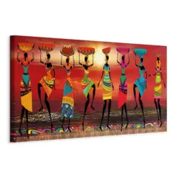 Leinwandbild African Women Multicolor B: 120 cm