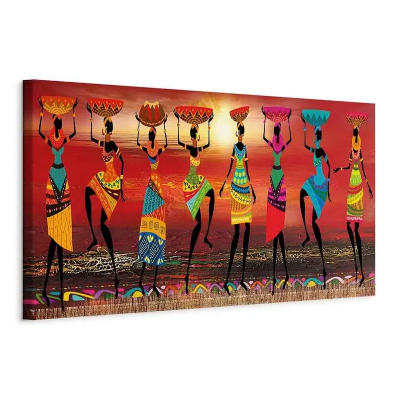 Leinwandbild African Women Multicolor B: 120 cm