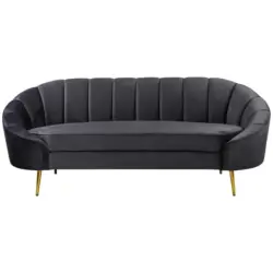 3-Sitzer-Sofa Stella Dunkelgrau B: 210 cm