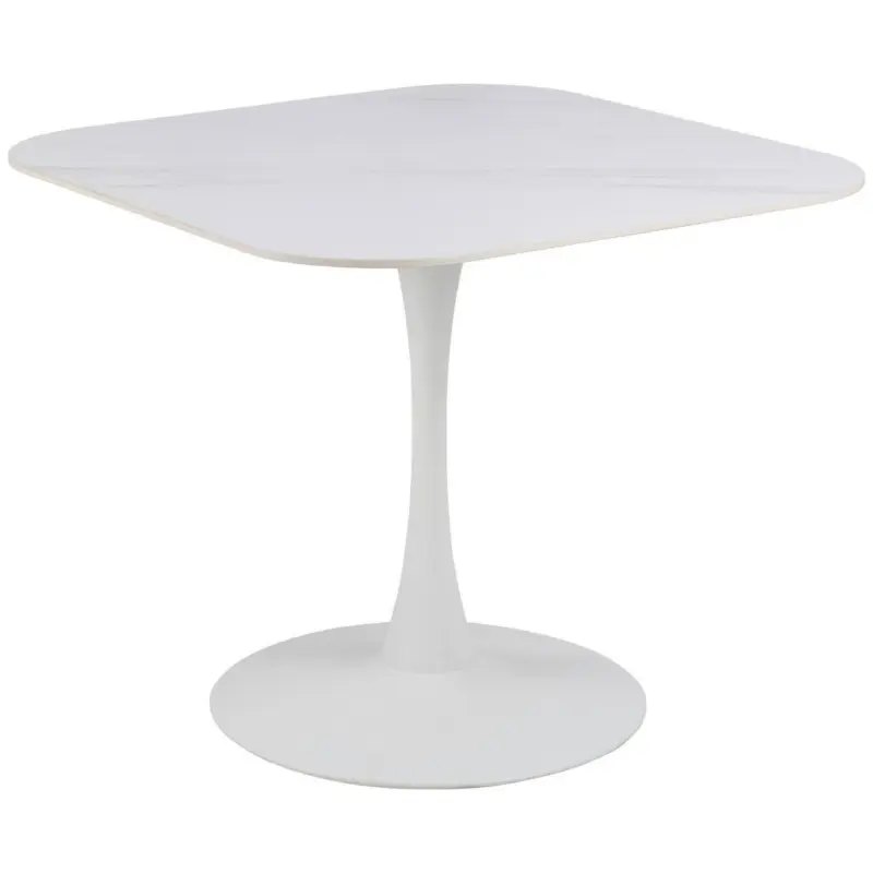 ESSTISCH Malta B: 90cm Wei&szlig;