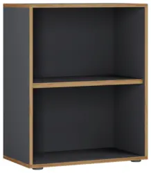 Aktenregal Salia B60 Anthrazit/Honigeiche