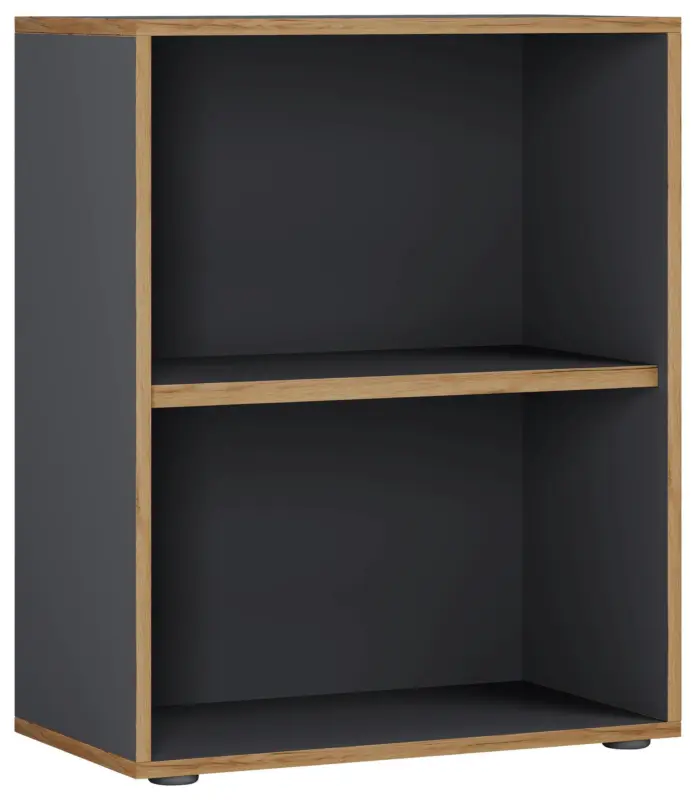 Aktenregal Salia B60 Anthrazit/Honigeiche