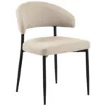 M&ouml;belix Esszimmerstuhl Edina beige gepolstert