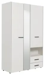 Kleiderschrank in Wei&szlig;
