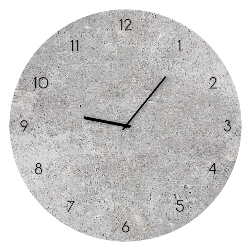 Wanduhr Grau &Oslash; ca. 30cm