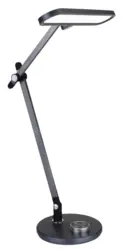 LED-Schreibtischleuchte Berletta Dunkelgrau max.12Watt Schreibtischlampe