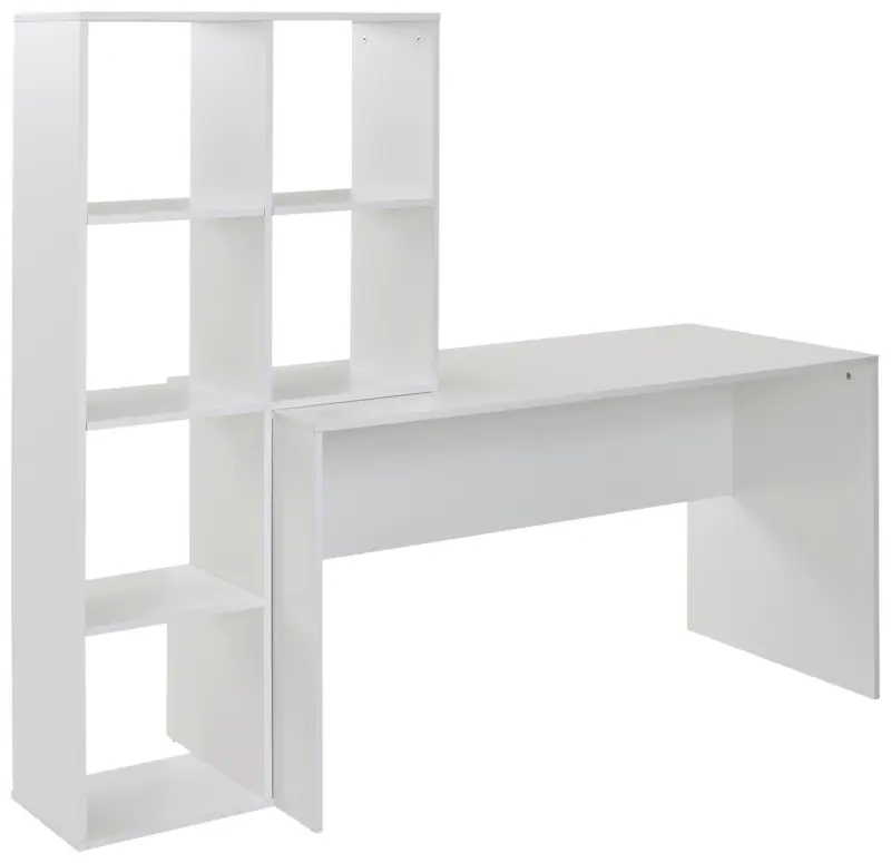 Jugendschreibtisch ca. 170x59x144 cm Wei&szlig;