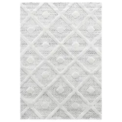 Webteppich Pisa Grau ca. 200x290cm
