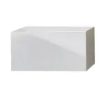 M&ouml;belix NACHTTISCH Faro, Wei&szlig; B: 44 cm