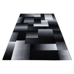 Webteppich Miami Schwarz ca. 160x230cm