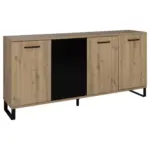 M&ouml;belix Sideboard Craft Eiche Artisan Dekor, B: 178cm