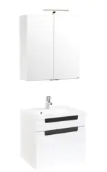 Badezimmer Siena Wei&szlig;