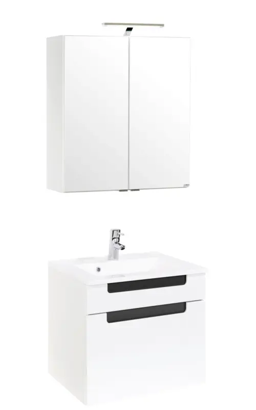 Badezimmer Siena Wei&szlig;